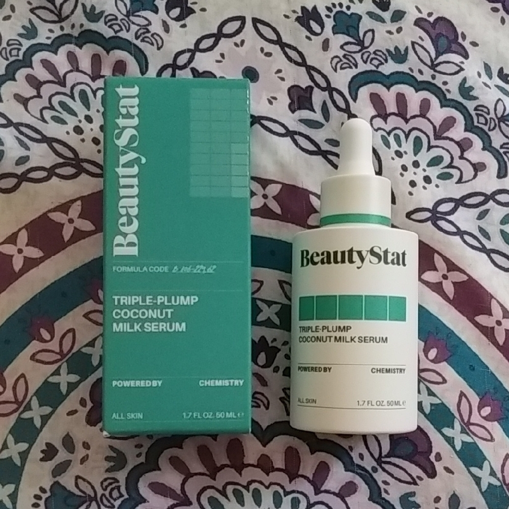 BeautyStat Triple-Plump Coconut Milk Serum - New In Box
